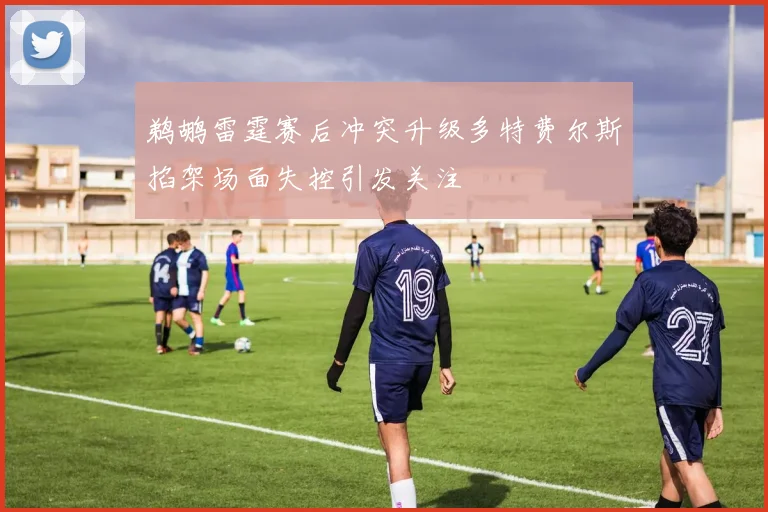 鹈鹕雷霆赛后冲突升级多特费尔斯掐架场面失控引发关注